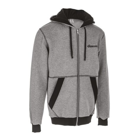 Sweatshirt-with-zipper-RELAX-for-men-Grey-Black